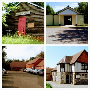 Village Hall Collage